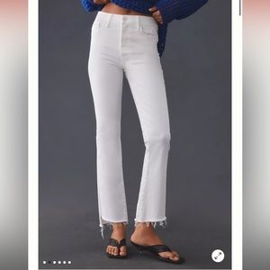 MOTHER The Insider Crop Step Fray Jeans